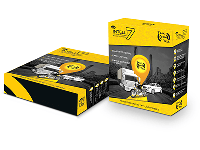 Intelli7 Tracking device with 3 year SIM, engine immobilizer, panic button